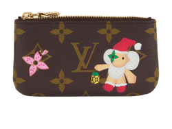 Louis Vuitton Candy Key Pouch, Canvas, Monogram/Red, C14264, DB/B, 3*